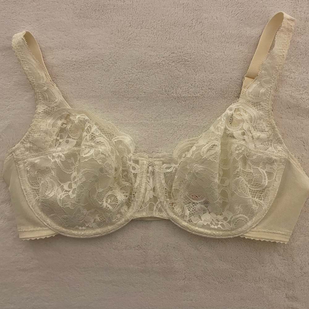 Vintage Lunaire lace bra 36 D